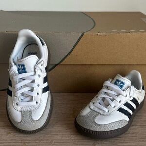 Adidas Samba OG Blk/White Toddler Sneakers- SZ 5 C